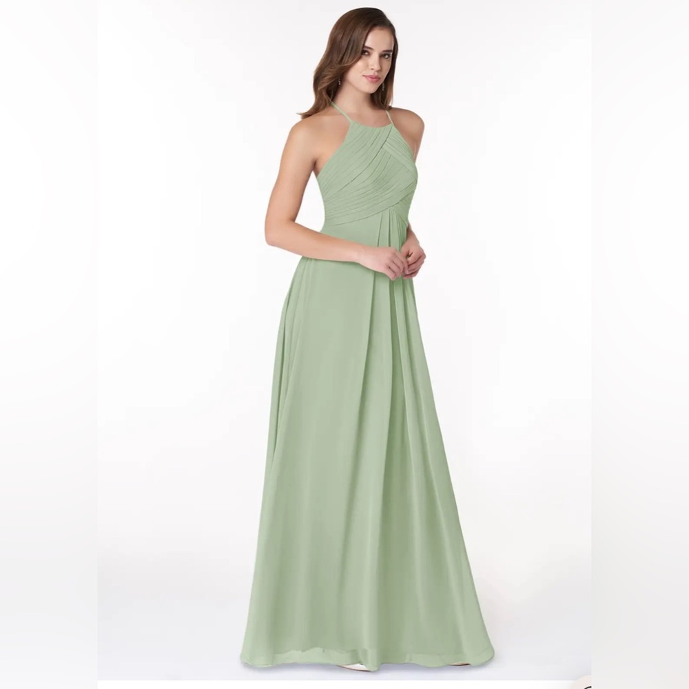 Azazie Halter Top Bridesmaid Dress